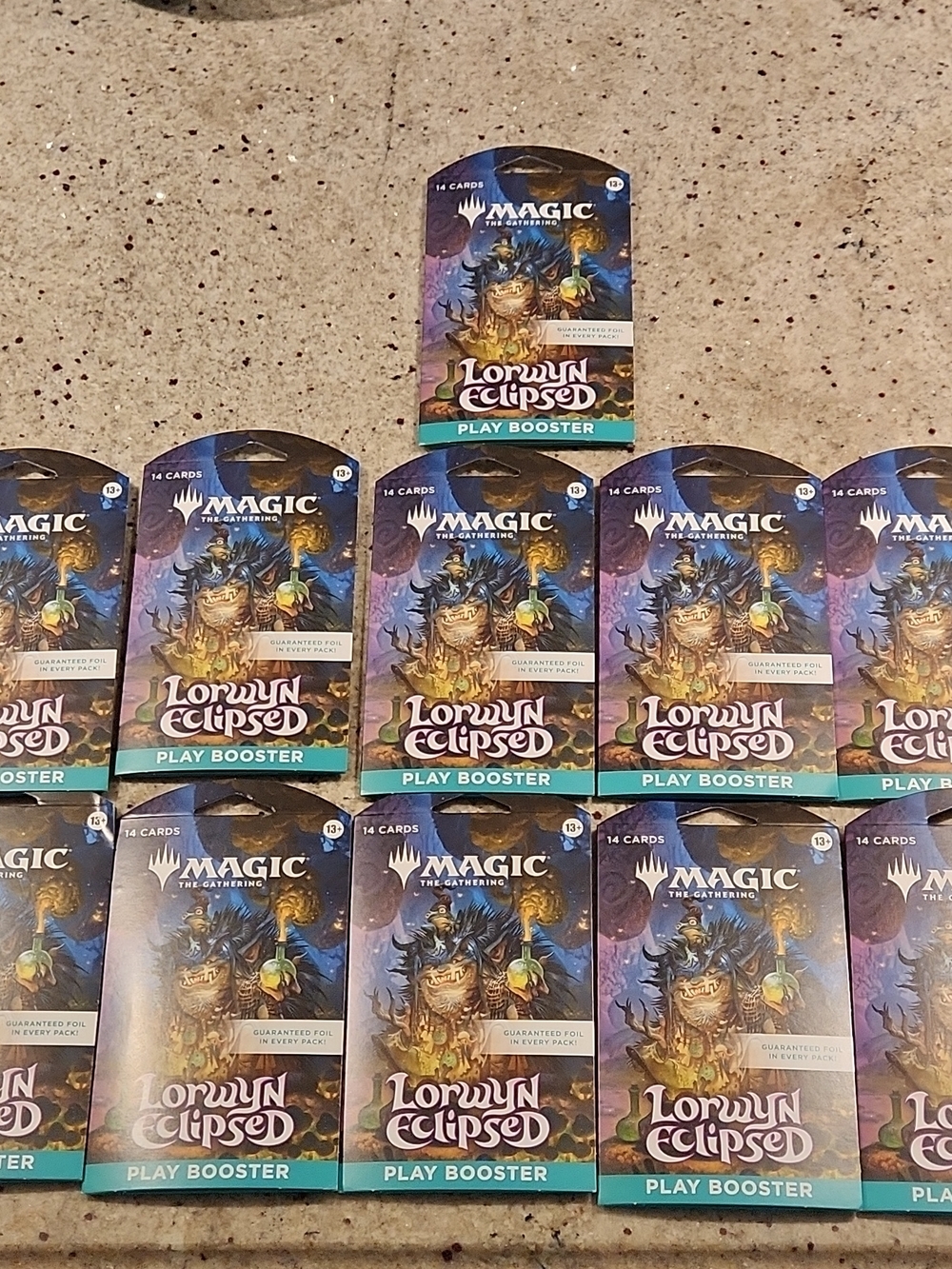 MAGIC: THE GATHERING 11 LORWYN ECLIPSED SLEEVED PLAY BOOSTER PACKS (ECL)